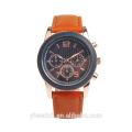 Fashion Style New Quartz Double Time Uhr Drei-Augen-Dekoration